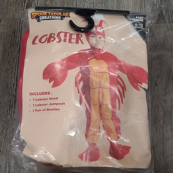 Lobster Costume Size 6-12 Months by Spooktacular Creations - Picture 4 of 7